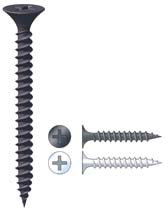 twin threaded drywall screws