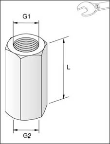 Reducing Rod Connector