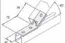 Image of UNISTRUT SUPPORT SYSTEMS ANGLE FITTINGS